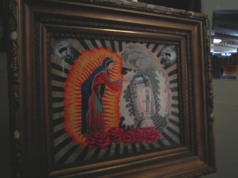 Illustration for article titled The Most Exalted Star Wars Religious Art In The Universe